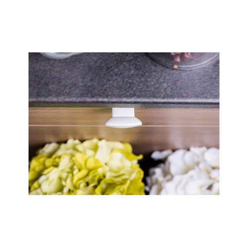 POMO OVAL ZAMAK BLANCO 40X19 mm REI