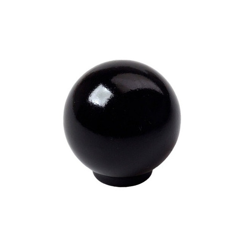 POMO REDONDO ABS NEGRO ø 28mm REI