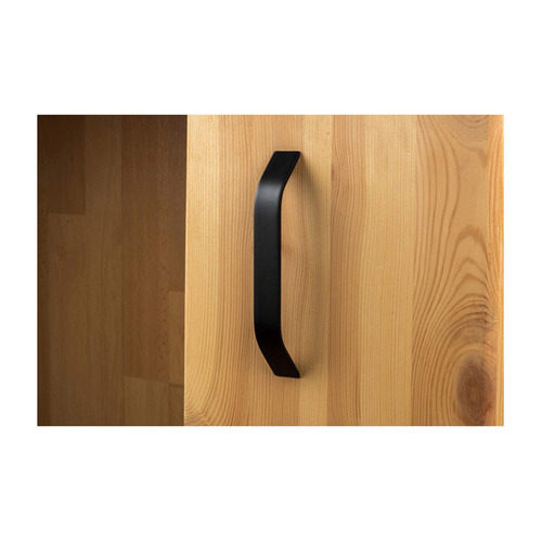 ASA TIRADOR ALUMINIO NEGRO MATE 180 mm REI