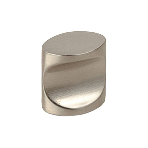 POMO OVALADO ZAMAK NIQUEL SATINADO 17 mm REI