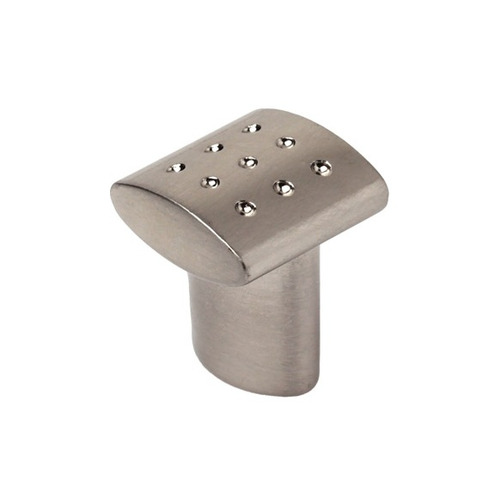 POMO CUADRADO ZAMAK NIQUEL SATINADO 20 mm REI