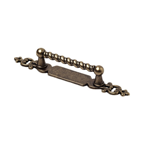 ASA TIRADOR ZAMAK CUERO VIEJO 128MM REI