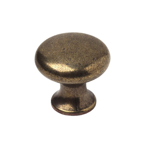 POMO REDONDO ZAMAK CUERO VIEJO ø 20MM REI