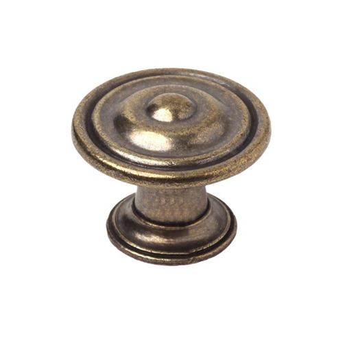 POMO REDONDO ZAMAK CUERO VIEJO ø 30MM REI