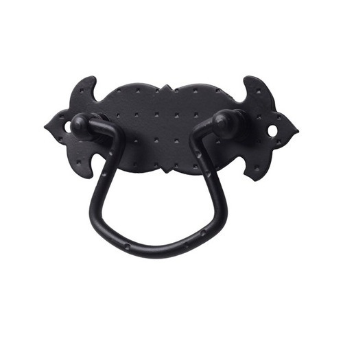 ASA TIRADOR LATON VINTAGE NEGRO FORJA 98MM REI