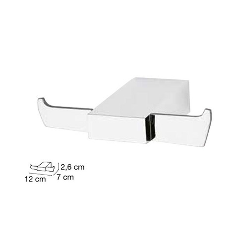 GEMINIS PERCHA 12CM CROMO