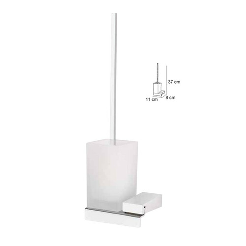 GEMINIS ESCOBILLERO 11X8 CM CROMO