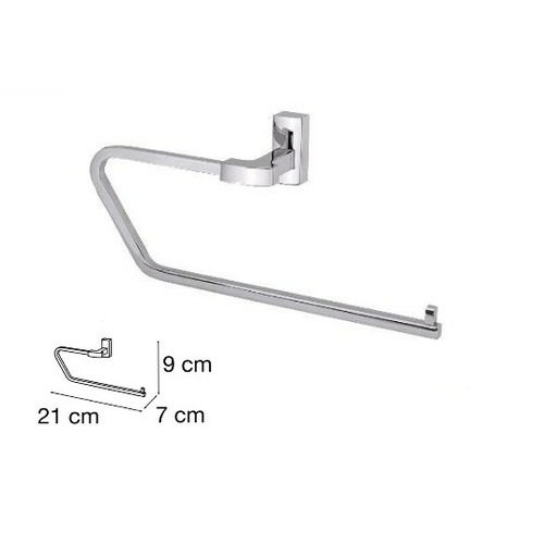 MAR TOALLERO ARO PEQUEÑO ATORNILLAR CROMO