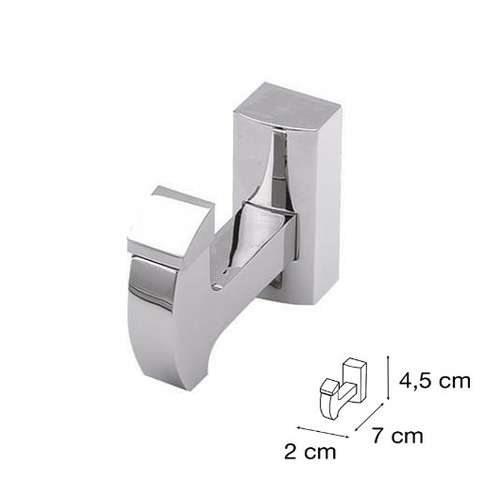 MAR PERCHA ATORNILLAR CROMO