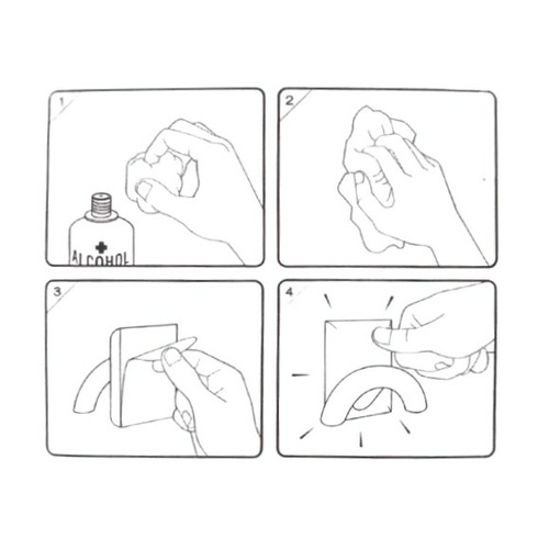 COLGADOR ADHESIVO MADERA SAPELLY  INOFIX