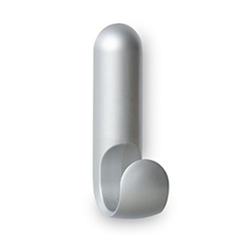 COLGADOR ADHESIVO “J” CROMO MATE INOFIX