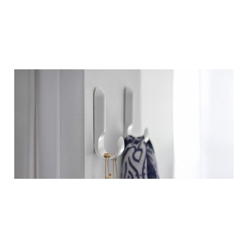 COLGADOR ADHESIVO “J” BLANCO INOFIX