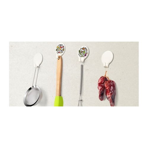 COLGADOR ADHESIVO DECOR MESA REDONDO INOFIX