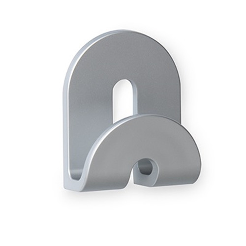 COLGADOR ADHESIVO CROMO MATE INOFIX