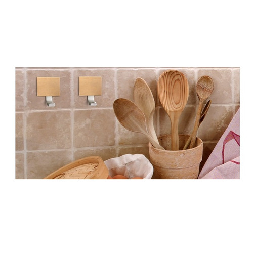 COLGADOR ADHESIVO CUADRADO HAYA INOFIX