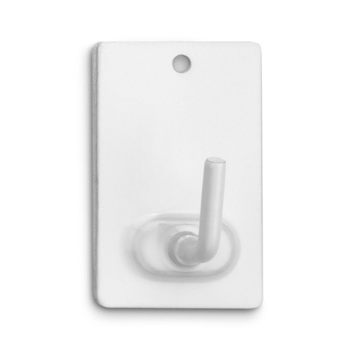 COLGADOR ADHESIVO BLANCO PACK 2 INOFIX