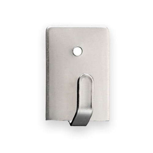 COLGADOR ADHESIVO ACERO INOX CUADRADO PACK 4 INOFIX