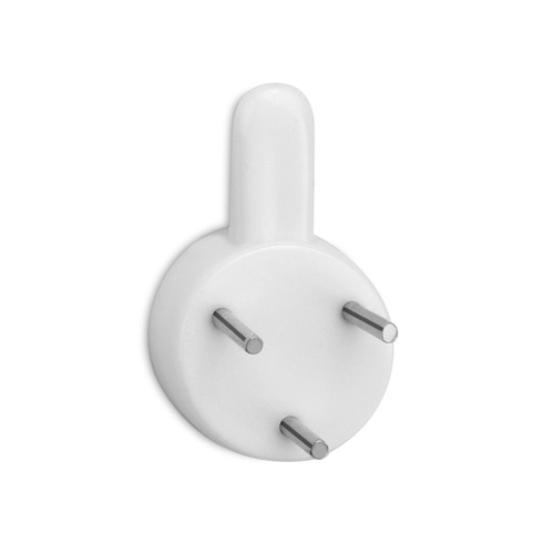 COLGADOR CUELGA FACIL BLANCO PACK 6 INOFIX