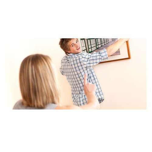 COLGADOR CUELGA FACIL BLANCO PACK 4 INOFIX