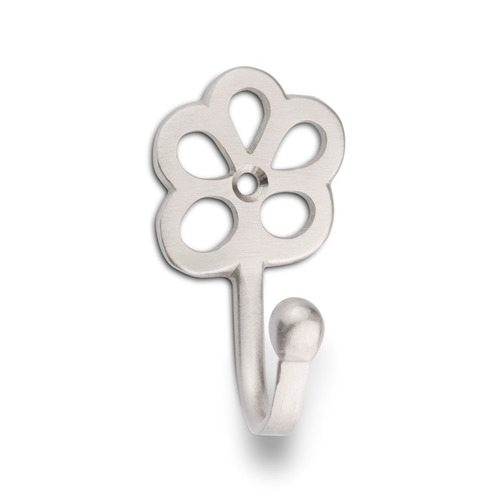 COLGADOR ATORNILLAR NIQUEL SATINADO INOFIX