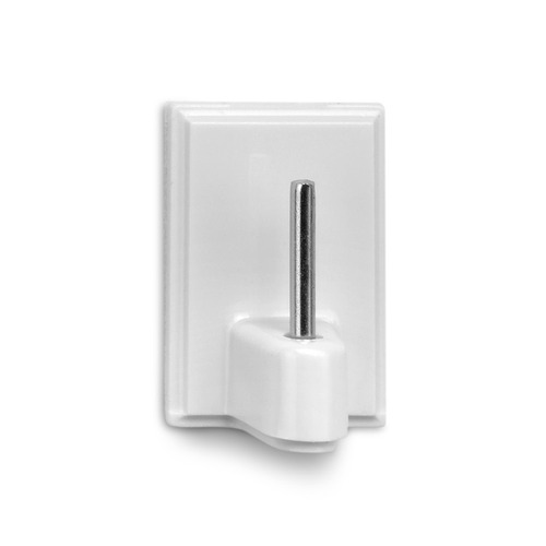 COLGADOR ADHESIVO VISILLOS BLANCO PACK 4 INOFIX