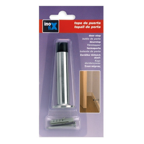 TOPE PUERTA ATORNILLAR PARED ACERO INOX INOFIX