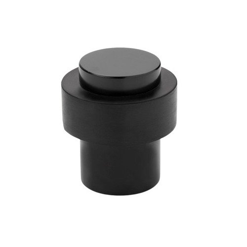 TOPE PUERTA ATORNILLAR ACERO NEGRO CON AMORTIGUADOR INOFIX