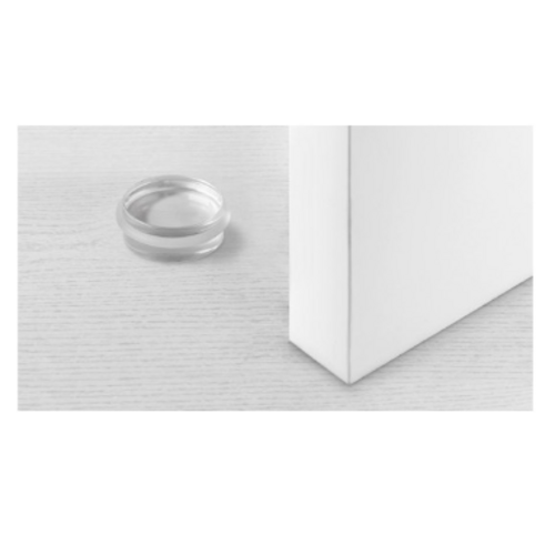 TOPE PUERTA ADHESIVO METACRILATO TRANSPARENTE CON AMORTIGUADOR INOFIX