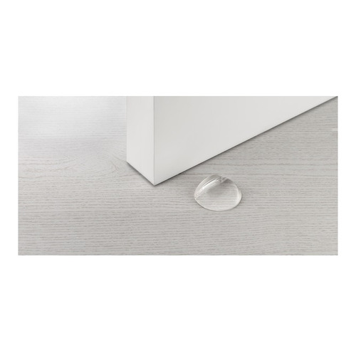TOPE PUERTA ADHESIVO TRANSPARENTE CON AMORTIGUADOR INOFIX