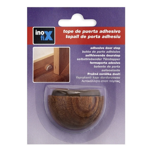 TOPE PUERTA ADHESIVO SAPELLY CON AMORTIGUADOR INOFIX