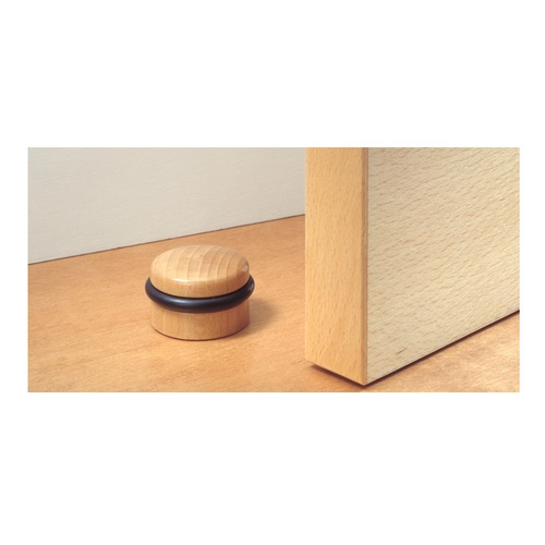 TOPE PUERTA ADHESIVO ROBLE CON JUNTA DE CAUCHO INOFIX