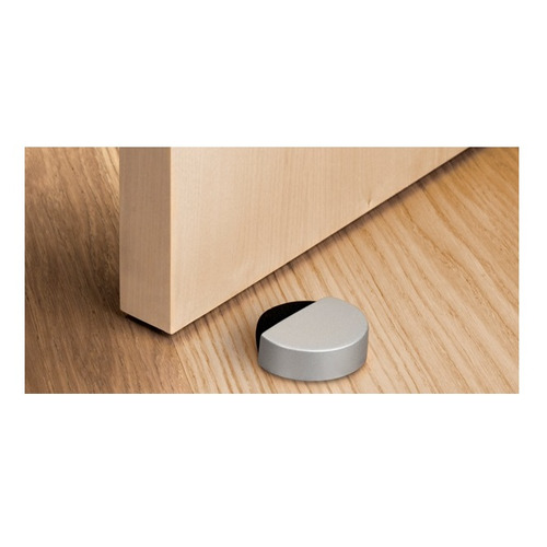 TOPE PUERTA ADHESIVO CROMO MATE CON ESPUMA AMORTIGUADORA INOFIX