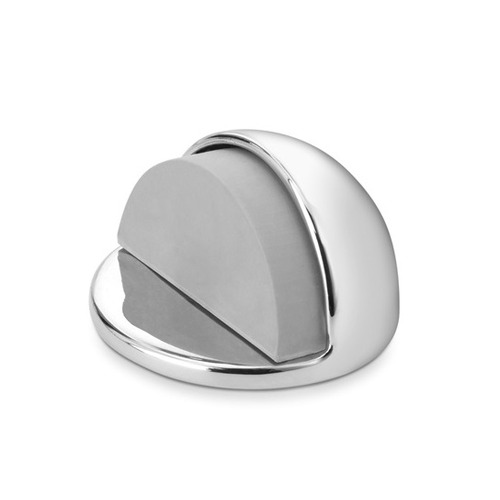 TOPE PUERTA ADHESIVO METALICO CROMO INOFIX