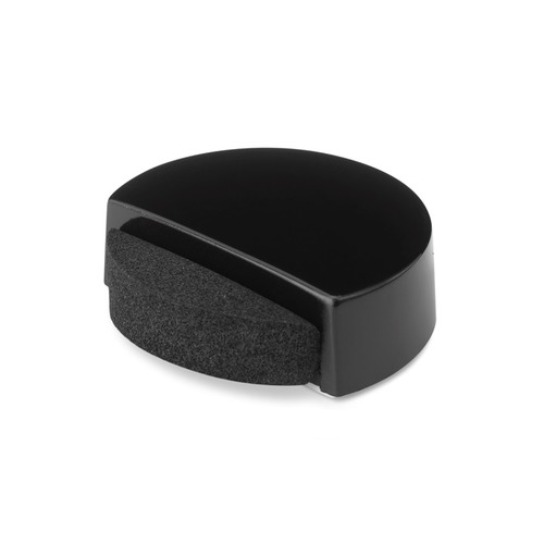 TOPE PUERTA ADHESIVO NEGRO CON ESPUMA AMORTIGUADORA INOFIX