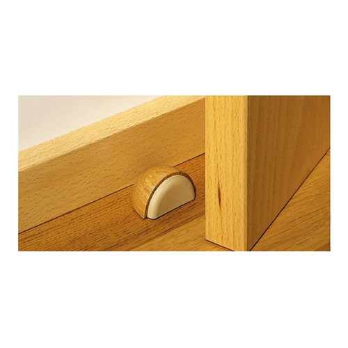 TOPE PUERTA ATORNILLAR ROBLE CON AMORTIGUADOR INOFIX