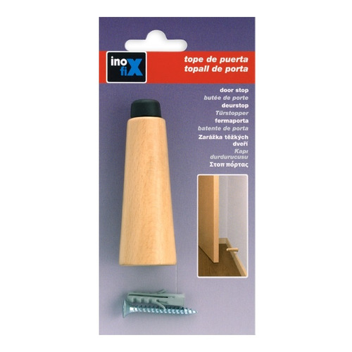 TOPE PUERTA ATORNILLAR PARED HAYA INOFIX