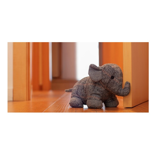 TOPE PUERTA DECORATIVO TEXTIL ELEFANTE INOFIX