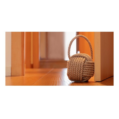 TOPE PUERTA DECORATIVO TEXTIL NUDO NATURAL INOFIX