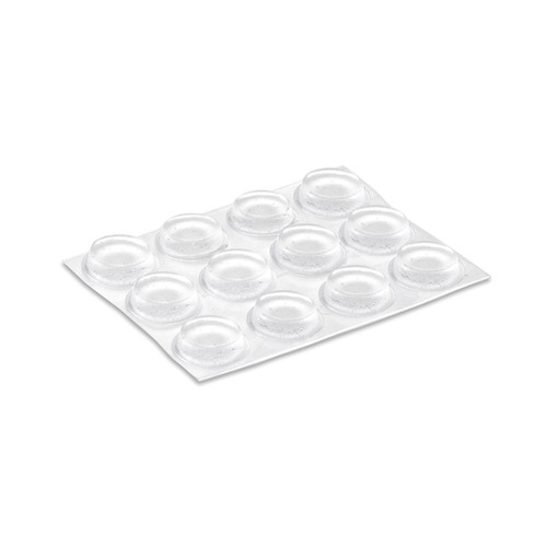 TOPE ADHESIVO GOTA SILICONA Ø12,7MM INOFIX