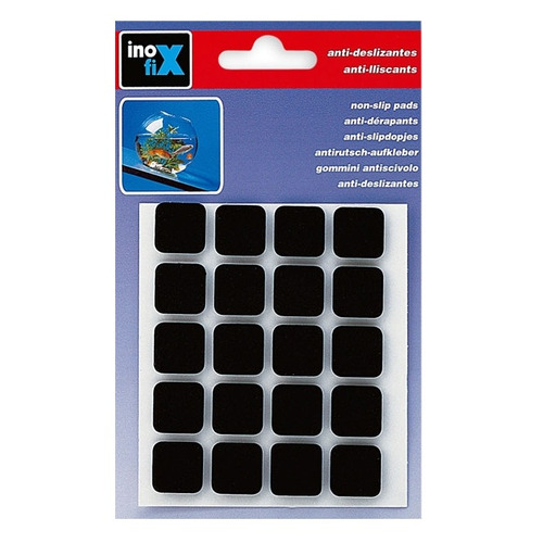 DESLIZADOR ADHESIVO ESPUMA 17x17MM INOFIX