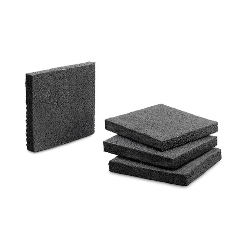 ALMOHADILLA ANTI-VIBRACION NEGRA 75x75MM PACK 4 INOFIX