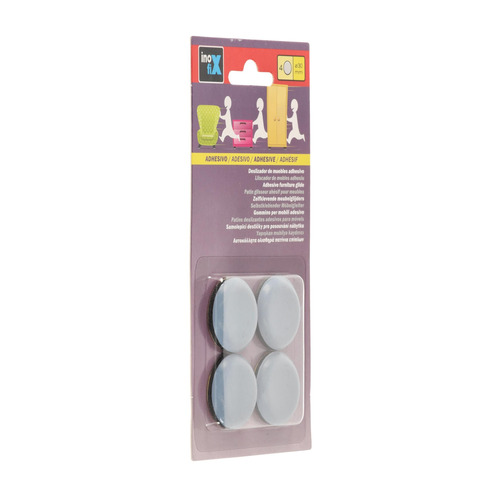 PATIN DESLIZANTE ADHESIVO PTFE Ø 30 mm PACK 4 INOFIX