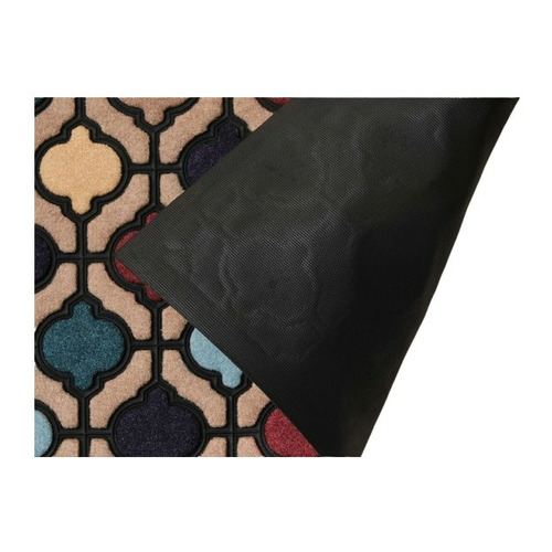 FELPUDO GOMA Y MOQUETA SANTORINI 45X75 DINTEX