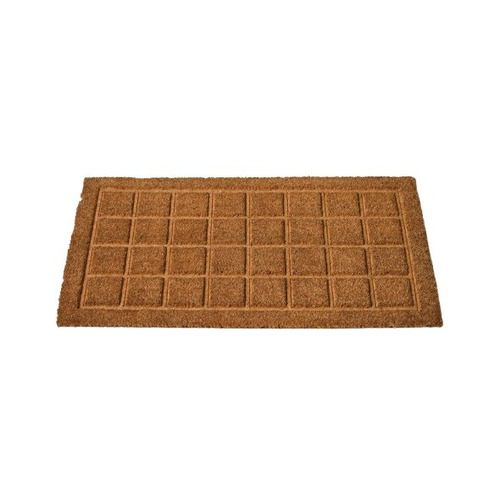 FELPUDO COCO PRENSADO CUADROS 40X70 DINTEX