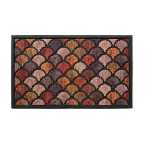 FELPUDO GOMA Y MOQUETA LUGANO 45X75 DINTEX