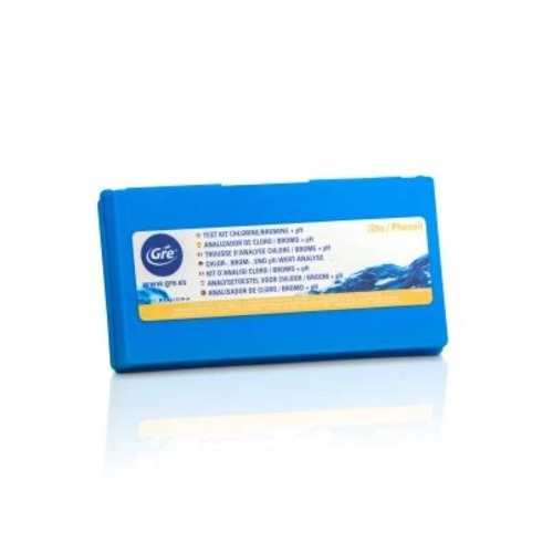 GRE KIT ANALIZADOR CAJA CLORO/BROMO + PH (OTO/PHENOL) 40060