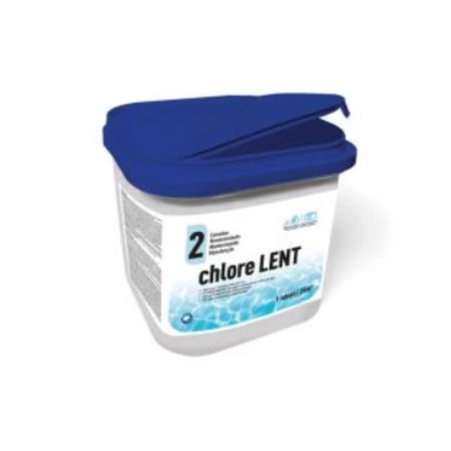 GRE CLORO LENTO PASTILLAS 250G 5KG 90010L