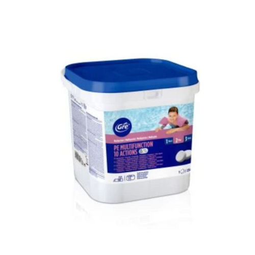 GRE PE MULTIACTION 10 ACTIONS PASTILLAS 250G 5KG 76038NB
