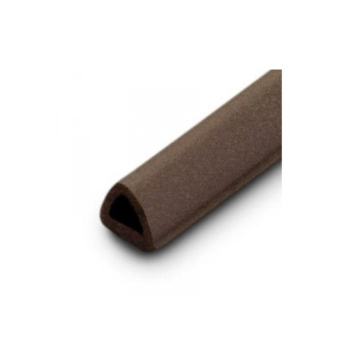 BURLETE DE CAUCHO PARA PUERTAS Y VENTANAS D6 MARRON INOFIX