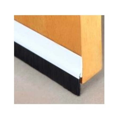 BURLETE BAJO PUERTA ADHESIVO CON CEPILLO BLANCO 2157-2 INOFIX